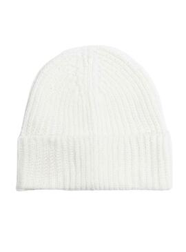 Gorro Calvin Klein Monogram Blanco para Niña Niño