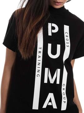 Camiseta Puma XTG Graphic Negro Mujer