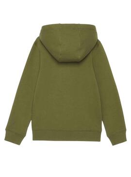 Sudadera Tommy Hilfiger Essential Verde Niña Niño