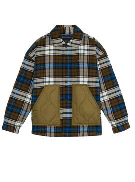 Sobrecamisa Tommy Hilfiger Tartan para Niño