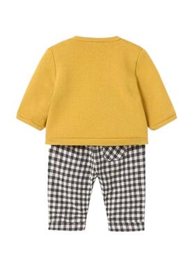Conjunto Mayoral Pantalón Pullover Amarillo Bebé