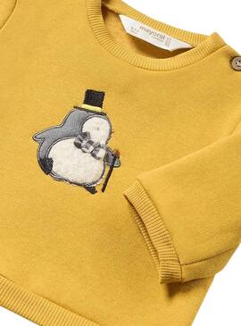 Conjunto Mayoral Pantalón Pullover Amarillo Bebé