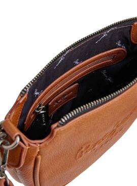 Bandolera Pepe Jeans Cris Bass Marrón para Mujer