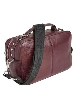 Bolso Pepe Jeans Elyza Bass Granate para Mujer