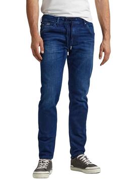 Pantalón Vaquero Pepe Jeans Jagger Azul Hombre