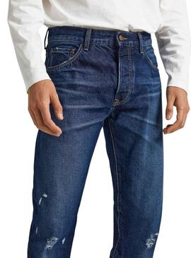 Pantalón Vaquero Pepe Jeans Easton Azul Hombre