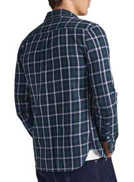 Camisa Pepe Jeans Clems Azul Marino para Hombre