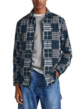 Camisa Pepe Jeans Clive Verde para Hombre