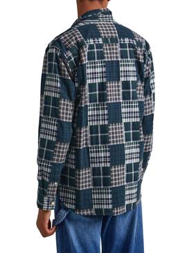 Camisa Pepe Jeans Clive Verde para Hombre