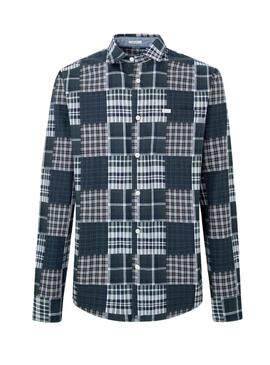 Camisa Pepe Jeans Clive Verde para Hombre