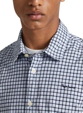 Camisa Pepe Jeans Copdock Azul para Hombre