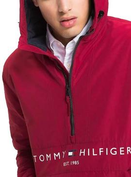 Anorak Tommy Hilfiger Padded Rojo