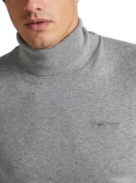 Jersey Pepe Jeans Andre Turtle Gris para Hombre