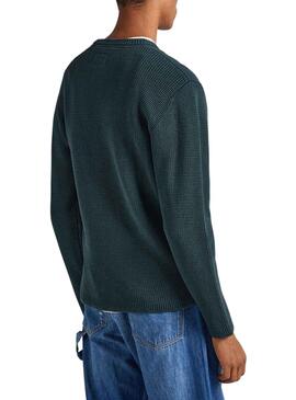 Jersey Pepe Jeans Dean Crew Neck Verde Hombre