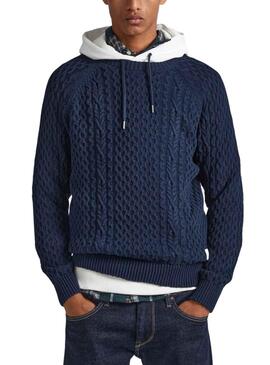 Jersey Pepe Jeans Sly Azul Marino para Hombre