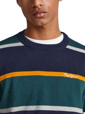 Jersey Pepe Jeans Sylverster Verde para Hombre