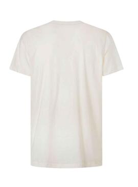 Camiseta Pepe Jeans Eggo Blanco para Hombre