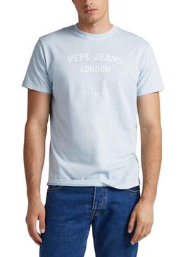 Camiseta Pepe Jeans Kerman Azul para Hombre