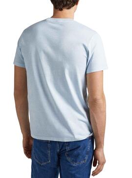 Camiseta Pepe Jeans Kerman Azul para Hombre