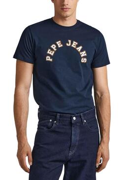 Camiseta Pepe Jeans Westend Azul Marino Hombre