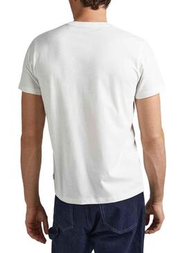 Camiseta Pepe Jeans Westend Blanco para Hombre