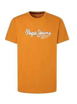 Camiseta Pepe Jeans Wido Amarillo para Hombre