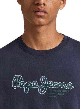 Camiseta Pepe Jeans Wido Azul Marino para Hombre
