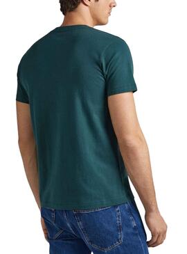 Camiseta Pepe Jeans Wido Verde para Hombre