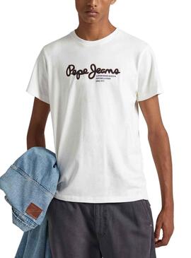 Camiseta Pepe Jeans Wido Blanco para Hombre