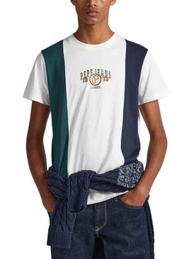 Camiseta Pepe Jeans Woody Blanco para Hombre