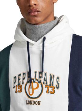 Sudadera Pepe Jeans Minus Blanco para Hombre