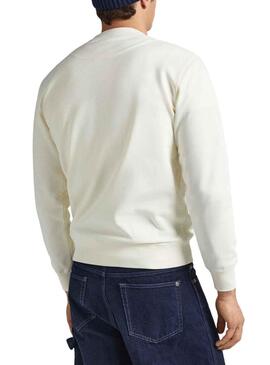 Sudadera Pepe Jeans Westend Blanco para Hombre