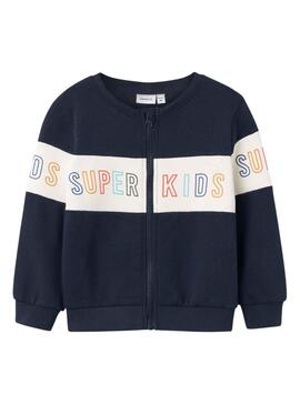 Sudadera Name It Larke Azul Marino para Niño