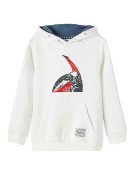 Sudadera Name It Nout Blanco para Niño