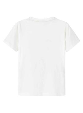 Camiseta Name It Nadiza Blanco para Niño