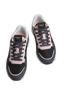 Zapatillas Pepe Jeans York Fancy Negro para Niña