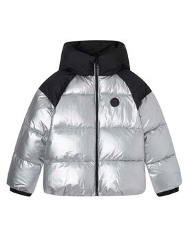 Chaqueta Pepe Jeans Sundey Silver Gris para Niña