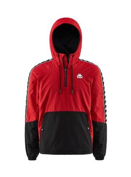 Chaqueta Kappa Amaul Rojo Hombre 