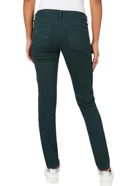 Pantalón Pepe Jeans Soho Verde para Mujer