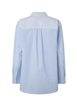 Camisa Pepe Jeans Ivanka Azul para Mujer