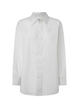  Camisa  Pepe Jeans Liza blanco para mujer 