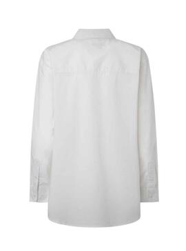  Camisa  Pepe Jeans Liza blanco para mujer 