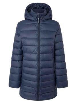 Chaqueta Pepe Jeans Maddie Long Azul para Mujer