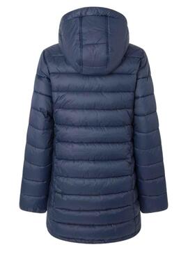 Chaqueta Pepe Jeans Maddie Long Azul para Mujer