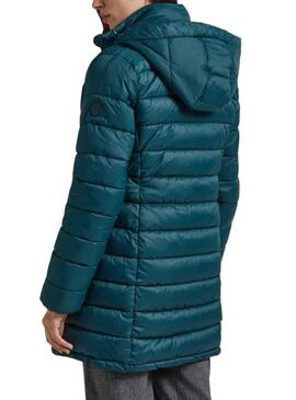 Chaqueta Pepe Jeans Maddie Long Verde para Mujer