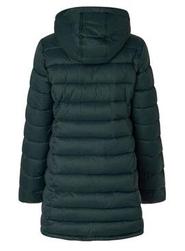 Chaqueta Pepe Jeans Maddie Long Verde para Mujer