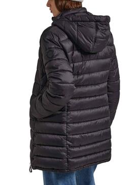 Chaqueta Pepe Jeans Maddie Long Negro Mujer