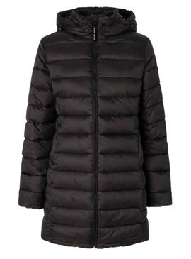 Chaqueta Pepe Jeans Maddie Long Negro Mujer