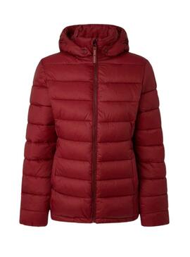 Chaqueta Pepe Jeans Maddie Short Rojo Mujer