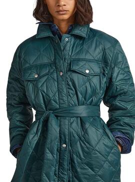 Chaqueta Pepe Jeans Nash Verde para Mujer